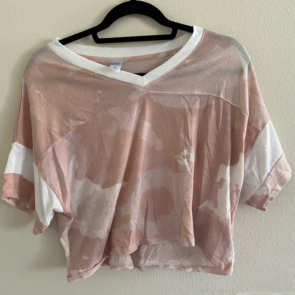 Pink camo shirt